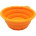 Alfie Pet ROS Silicone Expandable Travel Bowl - 1.5 Cups Orange - Buy Online on GoSupps.com