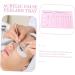 Mikinona Magnetic Eyelash Board Hand Plate Lashes Magnetic False Eyelashes Pallet Holder Eyelash Grafting Supplies Lash Storage Board Eyelash Holder Accessories Acrylic Epoxy Pink 14.3x9.4cm Pink - Buy Online on GoSupps.com