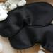 2Pcs Pure Mulberry Silk Eye Mask with Adjustable Strap for Comfortable Sleeping - Black & Beige - Buy Online on GoSupps.com