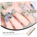 FRCOLOR 1 Box Nail Art Flat Drill Rhinestone Nail Decors Nails Decoration Rhinestones gems Stones DIY Nail Charms Diamond Decor Flatback Nail Rhinestones Glass Manicure Shaped Drill - Buy Online on GoSupps.com
