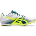 ASICS Hyper MD 7 Track & Field Shoes 6 - White/Safety Yellow - Buy Online on GoSupps.com