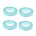 Beatifufu 4 Rolls Wig Double Sided Tape Blue Scrunchies Hair Wigs Tape Front Lace Wigs Tape for Hair Extension Hair Extension Tape Lace Front Wig Tape Blue Wigs Supplies Real Person Glue