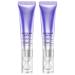 blmcoos Plumping & AntiWrinkle Moisturizing Lip Serum Color Changing Lip Gloss Lip Oil with Cooling Applicator Increases Lip Elasticity for Dry Lips 2 * 2pcs
