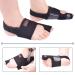 Bunion Corrector Splint for Men and Women - Orthopedic Relief for Big Toe Pain - Hallux Valgus Corrector - Black, One Size - Buy Online on GoSupps.com