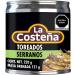 La Costena Serrano Toreados 220g / Mexican Spicy Roasted Serrano Chilli Peppers Canned Chillies Hot Pickled Serrano Peppers - Buy Online on GoSupps.com