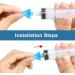 12 Pcs Ear Irrigation Tips for Safe & Easy Ear Lavage - Compatible with Melonsun & Epoboo Ear Wax Removal Kit - Buy Online on GoSupps.com