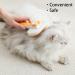 Self-Cleaning Cat Brush for Long & Short Hair - Orange | Removes Loose Fur & Dirt - Buy Online on GoSupps.com