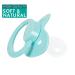 J&Or Classic Original Adult Pacifier Dummy - 3 Color Pack: Pink, Turquoise, Glitter Green - Buy Online on GoSupps.com