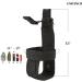 Portable Tactical Bottle Holder Pouch | Molle EDC Water Carrier - Black - Buy Online on GoSupps.com