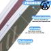 Bmeigo 9pcs Nail Files Buffer Block Set 100/180 Grits Fingernail File Double Sided Sponge Emery Board Washable Manicure Nail Polisher for Acrylic Gel Natural Nails Care Women Men Home Salon - Buy Online on GoSupps.com
