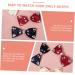 Beaupretty Hair hair clip hair bows for women Hair Bow Clips rhinestone hair barrettes hair ornaments for women headwear for women Girl Hair Accessory bow tie Headgear Acetate sheet Tie - Buy Online on GoSupps.com