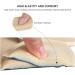 Breathable Sponge High Heel Cushions for Women Size 5-9 - 3 Pairs (Pink, Apricot, Black) - Buy Online on GoSupps.com