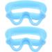 Portable Silicone Cheek Retractor - 2pcs Reusable Dental Mouth Opener for Oral Inspection (Blue) - International Shipping Available - Buy Online on GoSupps.com