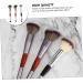DRESSOOS 3pcs Double-ended Makeup Brush Female Makeup Brush Cosmetic Supplies Make up Kit Artificial Fiber - Buy Online on GoSupps.com