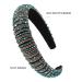 Scicent Jeweled Wedding Headband - Silver Glitter Crystal Diamond Hair Band for Brides & Parties - Buy Online on GoSupps.com