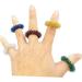 Ultechnovo 12 StK Game Set - Mini Toys for Kids | Spiky Finger Massage Roller & Acupressure Rings | Ideal for Elementary School Play - Buy Online on GoSupps.com