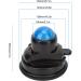 Wall Massage Scooter & Trigger Point Ball Roller - 360 Suction Cup for Pain Relief & Muscle Relaxation | International Shipping - Buy Online on GoSupps.com
