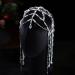 Prosy Bride Wedding Sparkling Headwear Crystal Tassel Headband Beaded Headpiece Wedding Style Accessories for Women and Girls
