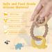 Vicloon Silicone and Wood Teething Toy for Baby - Easy to Clean Octopus Teether Chew Toy for Boys & Girls (Grey - Buy Online on GoSupps.com