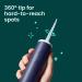 Buy Quip Water Flosser - Cordless Rechargeable Dental Pick with Adjustable Pressure & 360 Rotating Tip - Midnight Blue - International Shipping Available - Buy Online on GoSupps.com