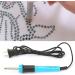 Rhinestone Hotfix Applicator Kit - DIY Blue Wand Setter Tool with Drill Pen, Tips, and Iron Rack | 15W - Buy Online on GoSupps.com