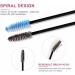 100 Mascara Wands Bulk Disposable Eyelash Eye Brow Brushes Applicator Spoolie Applicator Lash Extensions Makeup Tool Set (RED) - Buy Online on GoSupps.com