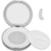 Flocking Powder Face Powder Powder Container Set Empty Preventative Leak Flocking Powder Puff Refillable Loose Compact Container HD Mirror Face Powder Compact With Mirror for Travel Cheeks - Buy Online on GoSupps.com
