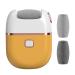 Electric Foot Scrubber File - Callus Remover with USB Charging for Dead Skin Dead Skin Foot Care Callus Remover Rechargeable Waterproof Foot File Yellow