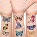 Hohamn Butterfly Temporary Tattoos for Girls Women  100 Styles Temporary Tattoos for Kids Girls Butterfly Party Favors
