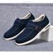 Buy Diabetic Edema Shoes for Women - Adjustable Breathable & Antiskid Walking Shoes for Swollen Feet - Size 12 Blue - Buy Online on GoSupps.com