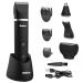 Intimate razor men scdom body groomer men with USB charging station for bar pubic ball beard nose.Exchange ceramic blade heads Wet/Dry Waterproof Cordless Razor Intimate area men
