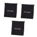 DRESSOOS 3pcs Hair Dryer Storage Bag Travel Bag Small Containers Hair Dryer Travel Hair Styling Bag Fabric