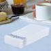 JOLLY CHEF 100 Disposable Hand Towels - Soft & Absorbent Dinner Napkin for Kitchen & Bathroom - Elegant Silver & White Decorative Paper Guest Towels - Ideal for Weddings & Parties - Buy Online on GoSupps.com