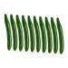 Abaodam 20 Pcs Cucumber Model Green Plants Lifelike Vegetables Realistic Vegetable Window Fake Cucumber Greenx2pcs 24X3CMx2pcs