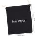 Baluue 4pcs Hair Dryer Storage Bag Hair Dryer Receive Bag Hair Crimping Tool Practical Bags Fabric Black - Buy Online on GoSupps.com