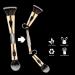 Travel-Friendly Premium Makeup Brush | 4-in-1 Foundation Powder Eyeshadow Tool | Soft Bristles for Women | Compact & Convenient for Effortless Application - Buy Online on GoSupps.com