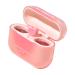 Colorful Lip Gloss, Lip Gloss for Girls - Double Lipstick Mud - Glitter Lip Glaze Earphone Case, Lip Gloss Tint with Heart Shaped Applicator