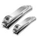 BESTOPE PRO Nail Clipper Set Professional Fingernail Clipper Toenail Clipper Slant Edge Nail Cutter with Metal Case Stainless Steel Sharp Nail Trimmer Set for Men and Women Black 3 Piece Assortment