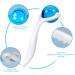 Buy Ice Face Roller - Cold Hot Facial Massage Roller & Ice Globes for Glowing Skin - Blue - Buy Online on GoSupps.com