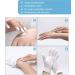 Moisturizing Gloves for Overnight Use | Premium Cotton | Eczema Relief | Spa Therapy | 10 Pairs - Buy Online on GoSupps.com