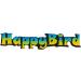 HappyBird Bird Swing with Natural Wooden Perch - Ideal for Parrots & Small Birds | 20x3x20 cm - Buy Online on GoSupps.com
