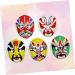 Toyvian 12 STK Children's Cosplay Ghost Masks | Party & Halloween Costumes | Fun Face Opera Masks | Perfect for Kids' Parties - Buy Online on GoSupps.com
