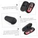 Beavorty Razor Storage Bag - Travel Hard Box for Electric Trimmers & Hairdressing Scissors | Universal Fit Black 17.5x7x7cm - Buy Online on GoSupps.com