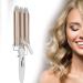 ANKROYU Three Barrel Curling Iron Portable Crimpers Professional Hair Curling Wand Salon Hairstyling Waver Hair Crimper Adjustable Quickly Curling Wand for Travel Party(US) - Buy Online on GoSupps.com