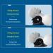 MOILO Manual air bag neck stretcher neck and shoulder relaxer enhanced traction pillow design height adjustable for relieving cervical neck pain can be used on both sides (Black) - Buy Online on GoSupps.com