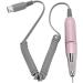 Nail Drill Handle Pink Electric File with Adjustable 0-3000rpm for Salon Pedicure ABS Metal Pink 5 Pin Plug - Buy Online on GoSupps.com