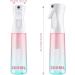 Uraqt 300ml Atomizer Spray Bottle - Salon Water Spray for Hair Plants & Cleaning | Color Gradient Pink Green - Buy Online on GoSupps.com
