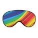 Abstract Rainbow Sleep Mask Eye Cover for Sleeping Blindfold with Adjustable Strap Blocks Light Night Travel Nap for Men Women