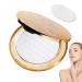 Setting Powder Makeup | Clean Golden Pressed Powder Oil Control Powder Sweatproof Concealer Corrector for Dark Spots Under Eye Circles Blemishes Frifer R-c