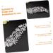 DOITOOL Comb Pearl Hair Accessories Wedding Headpiece for Bride Wedding Hair Accessory Bridal Hair Clip Silver Hair Clips Silver Barrettes Alloy Headgear Dress White Bridesmaid - Buy Online on GoSupps.com